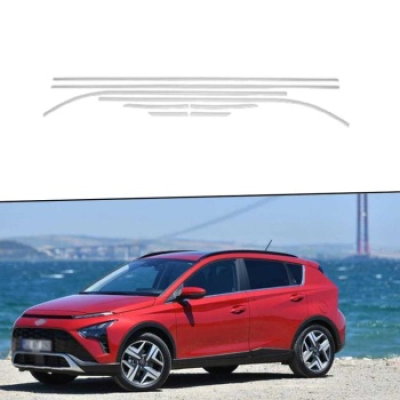 HYUNDAİ BAYON 2020+ TAM TUR 12 PARÇA CAM ÇITASI