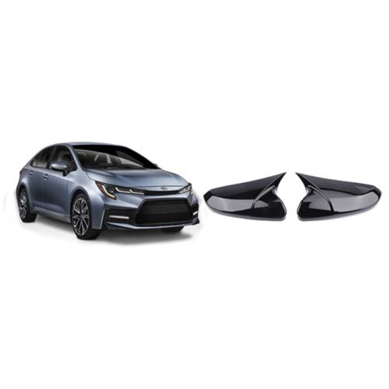 TOYOTA - COROLLA 2014 İTHAL PARLAK SİYAH AYNA KAPAĞI