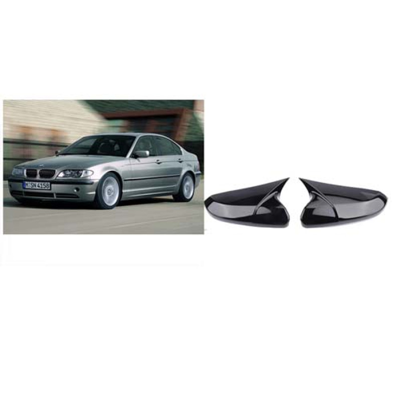 BMW - E-46 İTHAL PARLAK SİYAH AYNA KAPAĞI