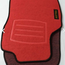 GENEL MARKA ASTRA G KIRMIZI HALI PASPAS (SİYAH KENARLI)