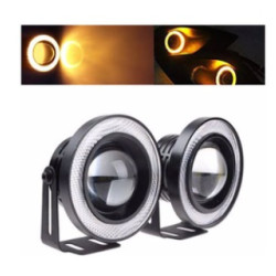 IQ ELEKTRONİK SİS FARI MERCEKLİ 89MM SARI ANGEL