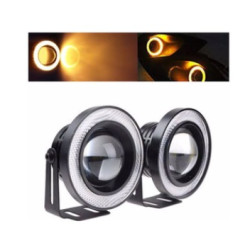 IQ ELEKTRONİK SİS FARI MERCEKLİ 89MM SARI ANGEL