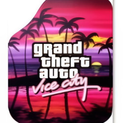 GENEL MARKA DEKOR PASPAS GTA VİCE CİTY 4'LÜ SET