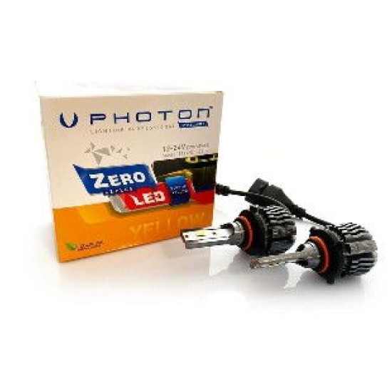 PHOTON ZERO HB3 9005 / HB4 9006 XTREME YELLOW FANSIZ LED 12V-24V