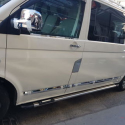 İMALAT ORTA GRUP ARAÇLAR İÇİN YAN KORUMA BASAMAK TK. YUVARLAK MODEL 304 PASLANMAZ