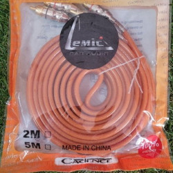 CADENCE RCA KABLOSU SAF BAKIR 5 METRE TURUNCU CADENCE