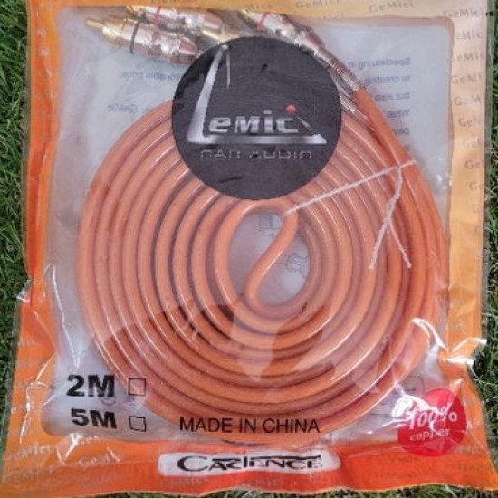 CADENCE RCA KABLOSU SAF BAKIR 5 METRE TURUNCU CADENCE