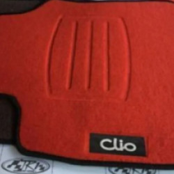 GENEL MARKA CLİO 2 SEDAN SİYAH HALI PASPAS (KIRMIZI KENARLI)