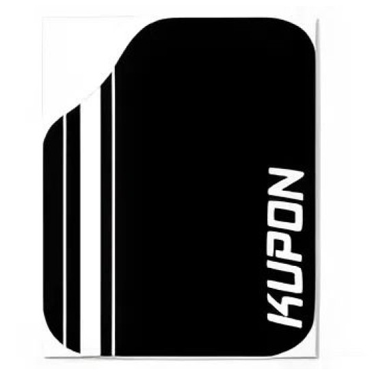 GENEL MARKA DEKOR PASPAS KUPON SİYAH 4'LÜ SET