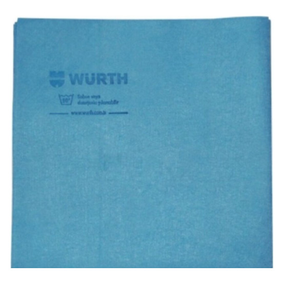 WÜRTH SENTETİK GÜDERİ BEZİ MAVİ 38X60CM WÜRTH