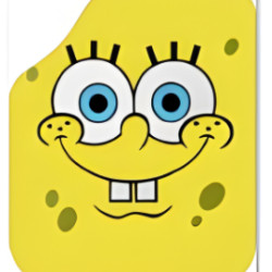 GENEL MARKA DEKOR PASPAS SÜNGERBOB 4'LÜ SET