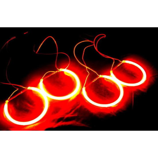 IQ ELEKTRONİK 88-100 MM 4'LÜ SET YUVARLAK KIRMIZI ANGEL HALKA