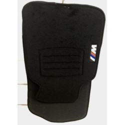 GENEL MARKA BMW E46 SİYAH HALI PASPAS (SİYAH KENARLI)