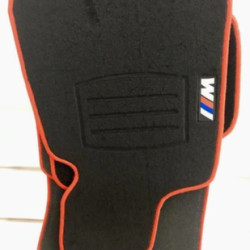 GENEL MARKA BMW E30 SİYAH HALI PASPAS (KIRMIZI KENARLI)