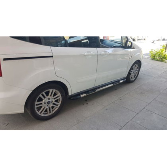 İMALAT KISA GRUP ARAÇLAR İÇİN YAN KORUMA BASAMAK TK. YUVARLAK MODEL 304 PASLANMAZ