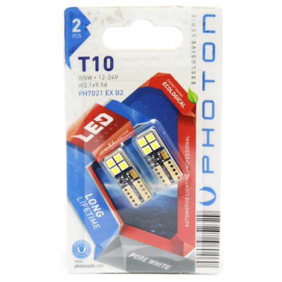 PHOTON T10 W5W CANBUS LED (2'Lİ BLISTER)