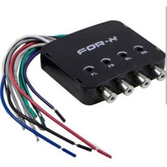 FOR-X DECK ÇEVİRİCİ TETİKLEMELİ 4 KANAL ANFİ UYUMLU FOR-X