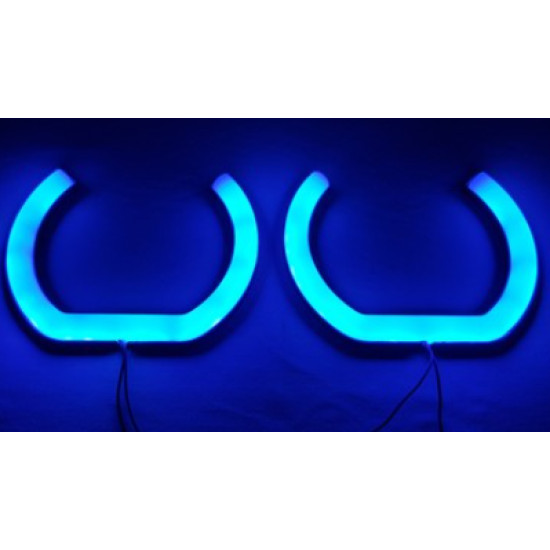 IQ ELEKTRONİK FORD FOCUS 2002/2005 U/L 100-120 MM 4'LÜ SET MAVİ ANGEL HALKA