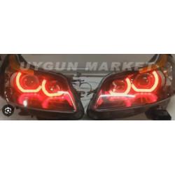 IQ ELEKTRONİK F SERİ 120-135 MM 4'LÜ SET L TİPİ KIRMIZI ANGEL HALKA