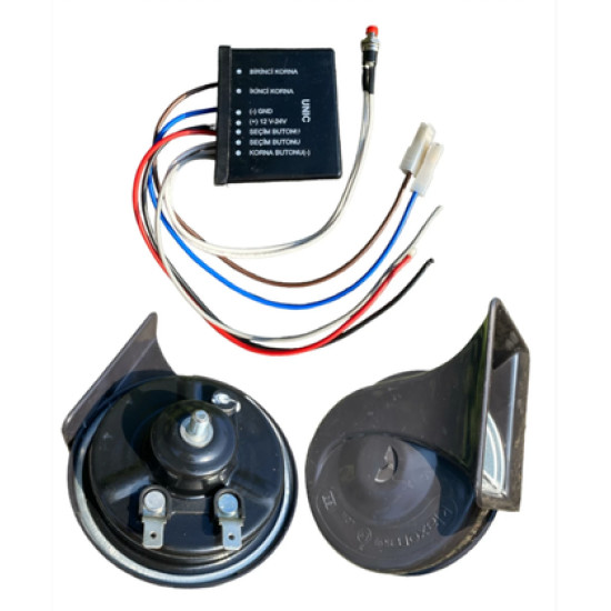 IQ ELEKTRONİK UNIC KORNA + NURİ ALÇO MODÜLÜ IQ