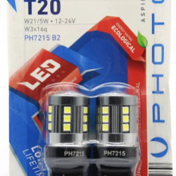 PHOTON T20 W21/5W 12V-24V LED (2'Lİ BLISTER)