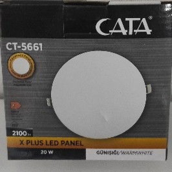 CATA PANEL 20W X PLUS LED (GÜNIŞIĞI)