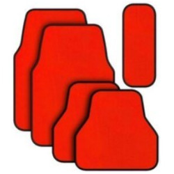 GENEL MARKA PEUGEOT 307 KIRMIZI HALI PASPAS (SİYAH KENARLI)