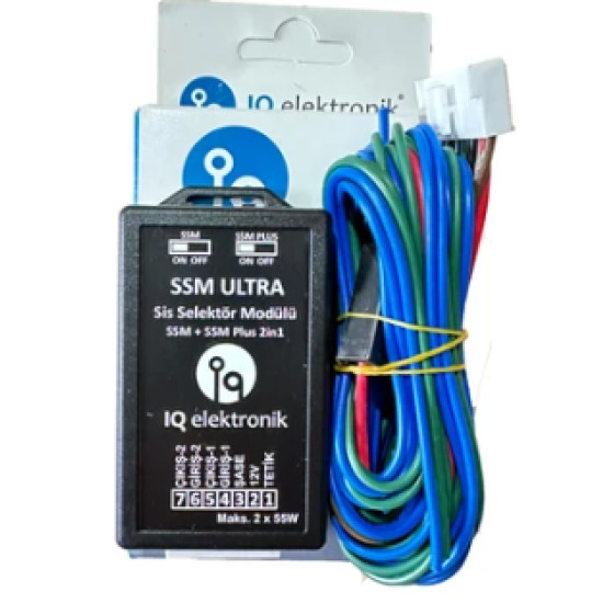 IQ ELEKTRONİK SSM ULTRA MODÜLÜ IQ
