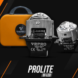 VRPRO 3" Bİ LED XENON FAR MERCEĞİ (2 LAZER) PROLİTE