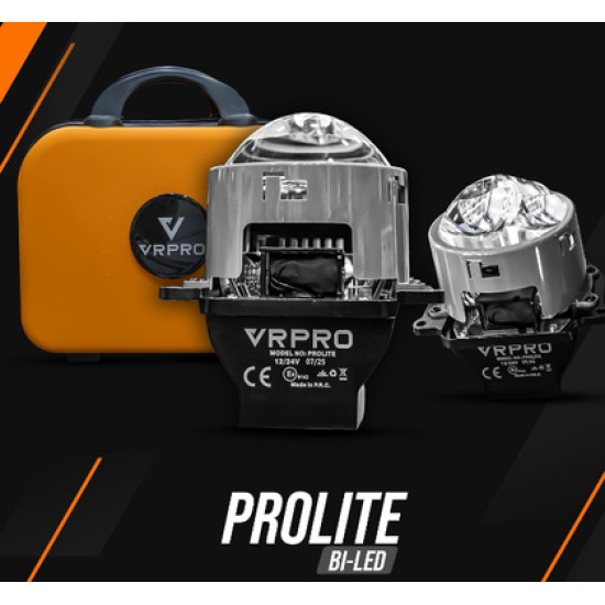 VRPRO 3" Bİ LED XENON FAR MERCEĞİ (2 LAZER) PROLİTE