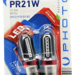 PHOTON P21W RED 93 EXCLUSIVE SERIE (2'Lİ BLISTER)