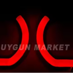 IQ ELEKTRONİK F SERİ 100 MM 2'Lİ SET U TİPİ KIRMIZI ANGEL HALKA