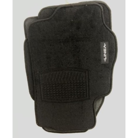 GENEL MARKA LİNEA SİYAH HALI PASPAS (SİYAH KENARLI)