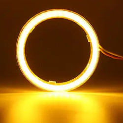 IQ ELEKTRONİK E-30 KASA 105-125 MM 4'LÜ SET YUVARLAK SARI ANGEL HALKA