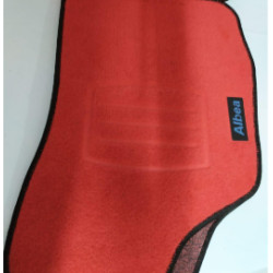 GENEL MARKA ALBEA KIRMIZI HALI PASPAS (SİYAH KENARLI)