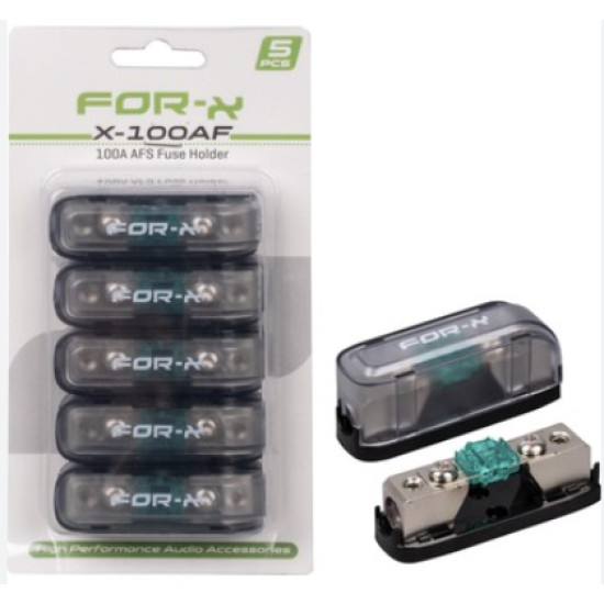 FOR-X BIÇAK SİGORTA YUVALI 100 AMP FOR-X (5'Lİ PK.)