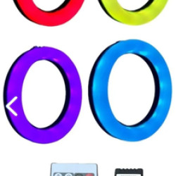 IQ ELEKTRONİK FİAT LİNEA 105-125 MM 4'LÜ SET RGB KUMANDALI ANGEL HALKA