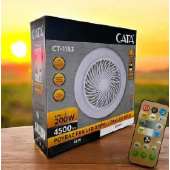 CATA POYRAZ FAN LED AMPUL