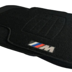 GENEL MARKA BMW E30 SİYAH HALI PASPAS (SİYAH&KIRMIZI KENARLI)