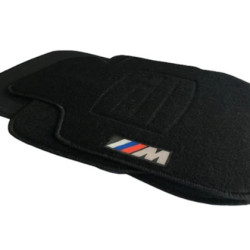 GENEL MARKA BMW E30 SİYAH HALI PASPAS (SİYAH&KIRMIZI KENARLI)