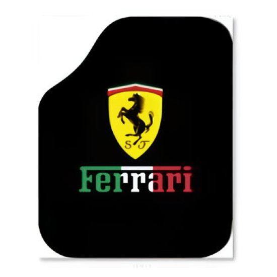 GENEL MARKA DEKOR PASPAS SİYAH FERRARİ 4'LÜ SET