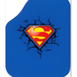 GENEL MARKA DEKOR PASPAS SUPERMAN 4'LÜ SET