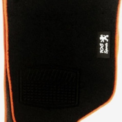 GENEL MARKA PEUGEOT 106 SİYAH HALI PASPAS (KIRMIZI KENARLI)