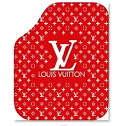GENEL MARKA DEKOR PASPAS LOUIS VUITTON KIRMIZI 4'LÜ SET
