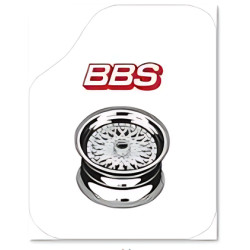 GENEL MARKA DEKOR PASPAS BEYAZ BBS 4'LÜ SET