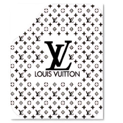 GENEL MARKA DEKOR PASPAS LOUİS VUİTTON BEYAZ 4'LÜ SET