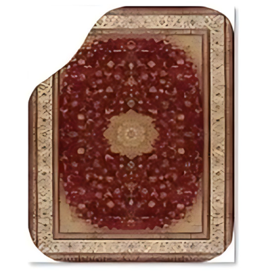 GENEL MARKA DEKOR PASPAS HALI DESNLİ AÇIK RENK 4'LÜ SET