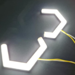 IQ ELEKTRONİK G SERİSİ 140 MM 2'Lİ SET BEYAZ ANGEL HALKA