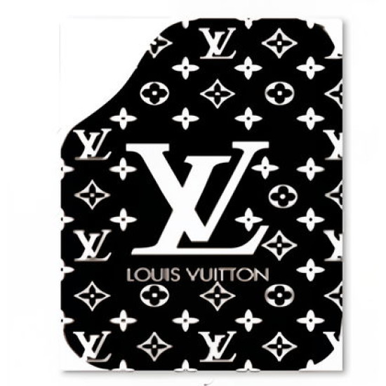 GENEL MARKA DEKOR PASPAS LOUIS VUITTON SİYAH 4'LÜ SET