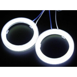 IQ ELEKTRONİK 88 MM 2'Lİ SET YUVARLAK BEYAZ ANGEL HALKA